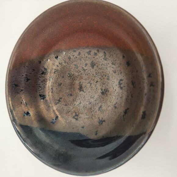 Small Dipped Glaze Bowl‎ Created For Empty Bowls Initiative Signed By Artist - Picture 6 of 8